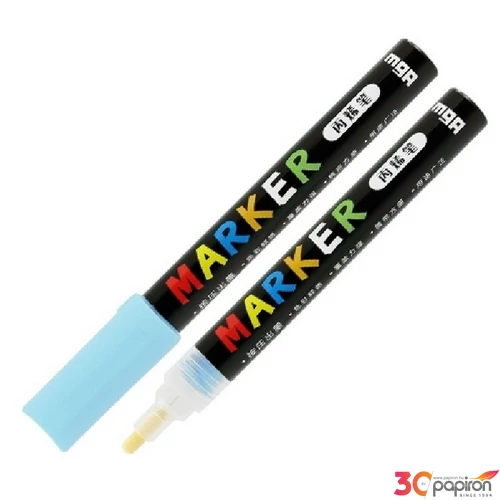 Akril marker 'M and G' 2mm-es ciánkék/aqua blue - S610 dekorációs marker APL976D9D9 dekormarker