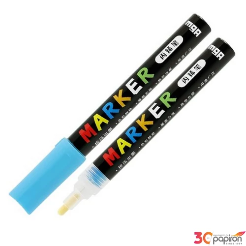 Akril marker 'M and G' 2mm-es égszinkék/sky blue - S602 dekorációs marker APL976D927 dekormarker