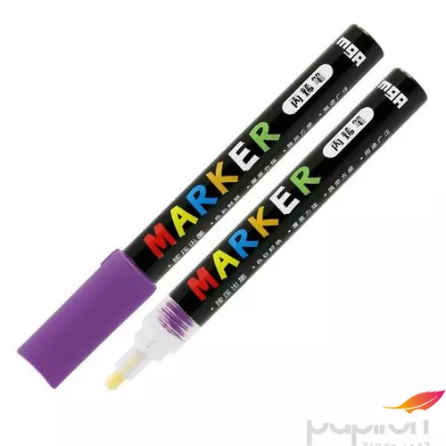 Akril marker 'M and G' 2mm-es lila/purple - S800 dekorációs marker APL976D977