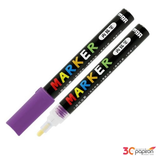 Akril marker 'M and G' 2mm-es lila/purple - S800 dekormarker dekorációs marker APL976D977