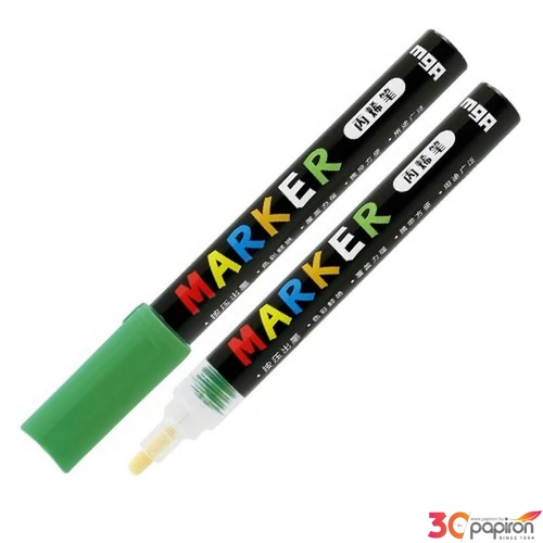 Akril marker 'M and G' 2mm-es méregzöld/lucifer green - S050 dekorációs marker APL976D975 dekormarker