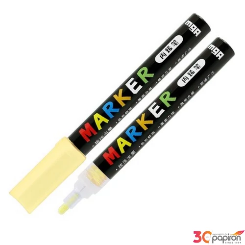 Akril marker 'M and G' 2mm-es nápolyisárga/naples yellow - S401 dekorációs marker APL976D9A4 dekormarker