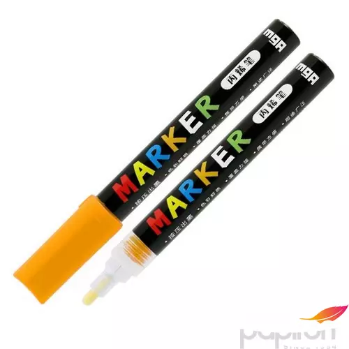Akril marker 'M and G' 2mm-es narancs/orange - S300 dekorációs marker APL976D955