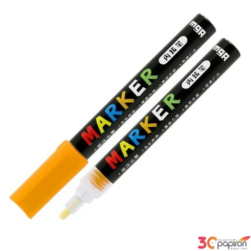 Akril marker 'M and G' 2mm-es narancs/orange - S300 dekorációs marker APL976D955