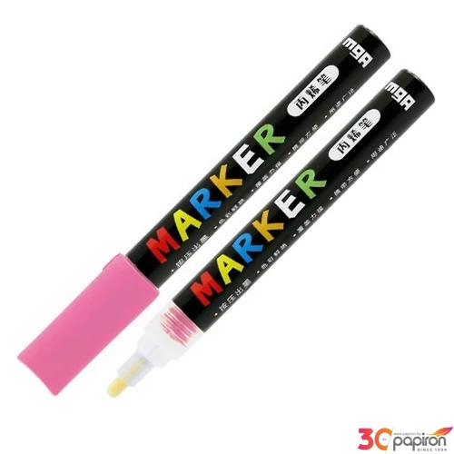 Akril marker 'M and G' 2mm-es rózsaszín/pink - S210 dekorációs marker APL976D937