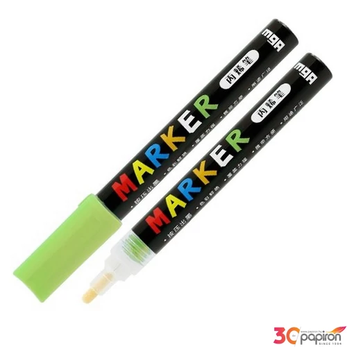 Akril marker 'M and G' 2mm-es sárgászöld/yellow green - S503 dekorációs marker APL976D973
