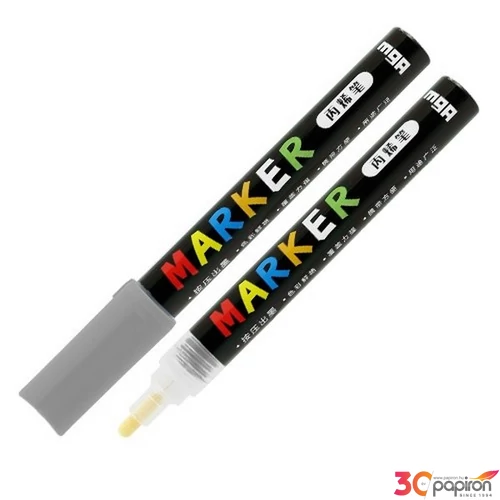 Akril marker 'M and G' 2mm-es szürke/grey - S910 dekormarker dekorációs marker APL976D916