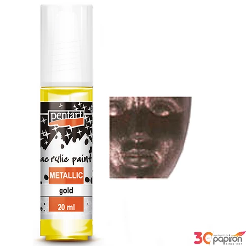 Akrilfesték csillogó 20ml Pentart metál lila