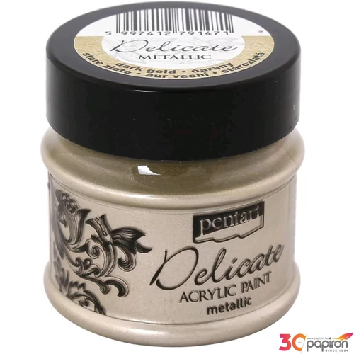 Akrilfesték Delicate metál Pentart óarany 50ml