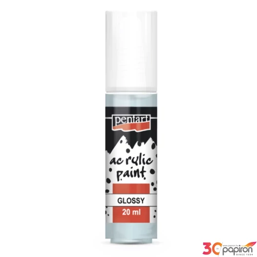 Akrilfesték fényes 20ml jégkék Pentart 7138