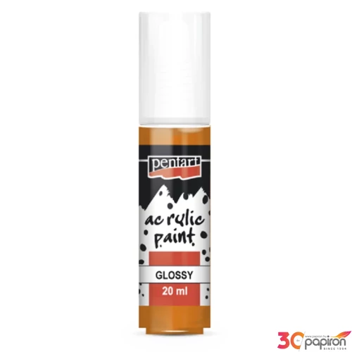 Akrilfesték fényes 20ml narancs Pentart 7113