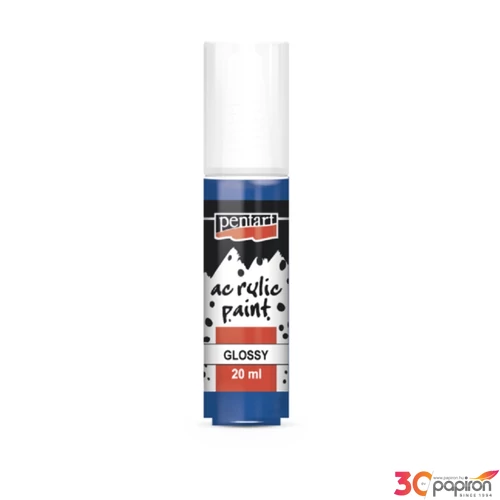 Akrilfesték fényes 20ml Pentart középkék 7103