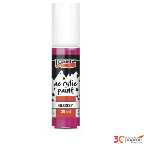 Akrilfesték fényes 20ml Pentart magenta 7140
