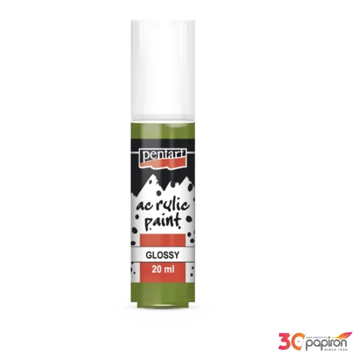Akrilfesték fényes 20ml Pentart oliva 7131