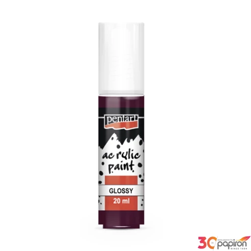 Akrilfesték fényes 20ml Pentart padlizsán