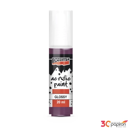 Akrilfesték fényes 20ml Pentart sötétlila 7119