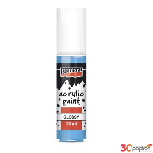 Akrilfesték fényes 20ml Pentart világoskék 7116