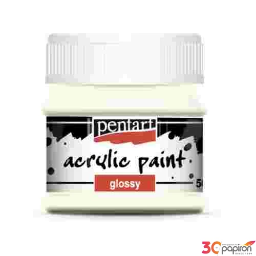 Akrilfesték fényes 50ml Pentart elefántcsont 7385