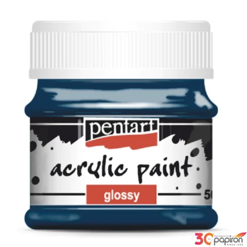 Akrilfesték fényes 50ml Pentart indigókék 7391