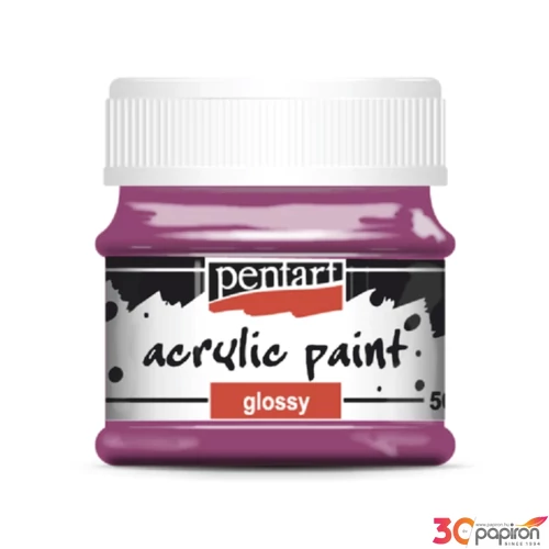 Akrilfesték fényes 50ml Pentart mályva 7392