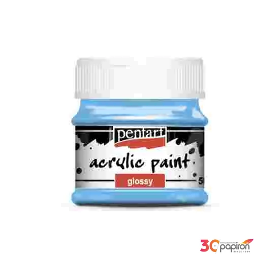 Akrilfesték fényes 50ml Pentart világoskék 7366