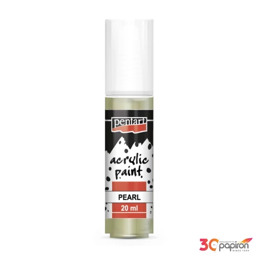 Akrilfesték gyöngyház 20ml Pentart zöld