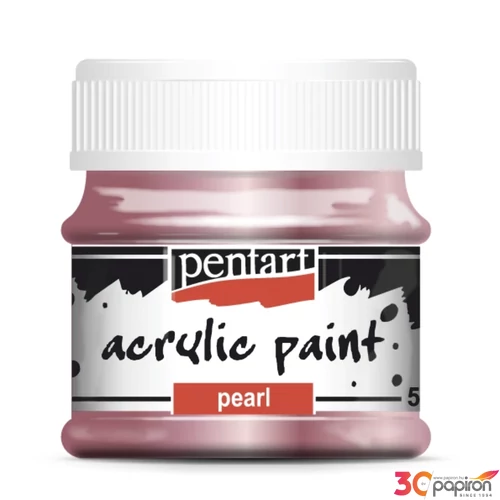 Akrilfesték gyöngyház 50ml Pentart lila 7433