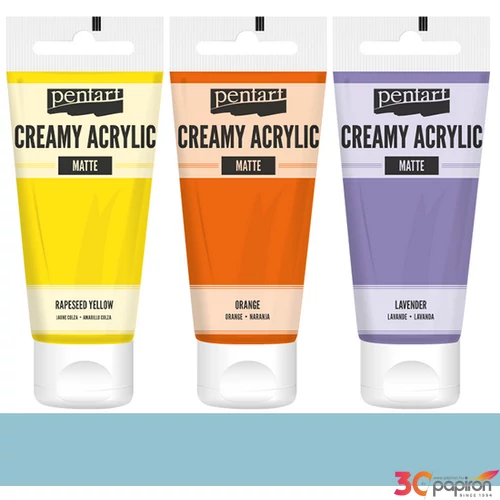 Akrilfesték krémes Pentart matt 60ml égkék