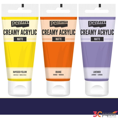 Akrilfesték krémes Pentart matt 60ml sötétkék