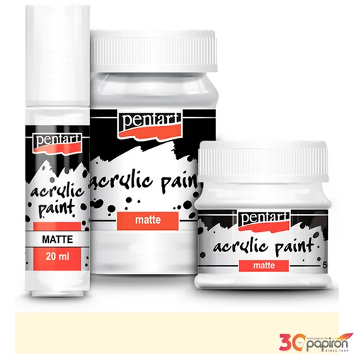 Akrilfesték matt 100ml Pentart elefántcsont 2029