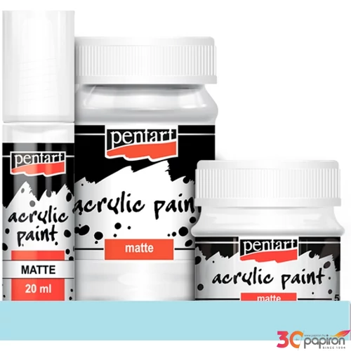 Akrilfesték matt 100ml Pentart jégkék 109
