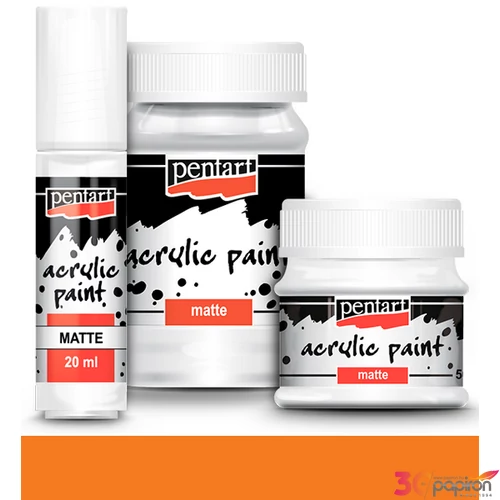 Akrilfesték matt 100ml Pentart narancs 1081