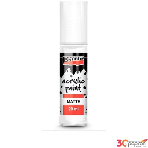 Akrilfesték matt 20ml Pentart fehér 6404