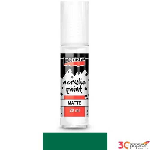 Akrilfesték matt 20ml Pentart fenyőzöld 6422