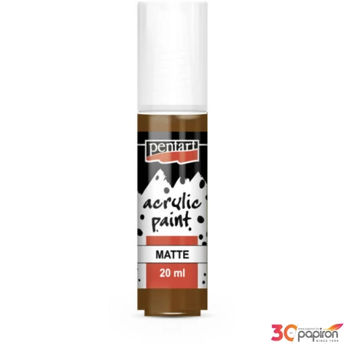 Akrilfesték matt 20ml Pentart gesztenye 6437