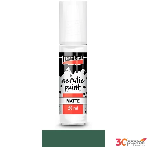 Akrilfesték matt 20ml Pentart kekizöld 