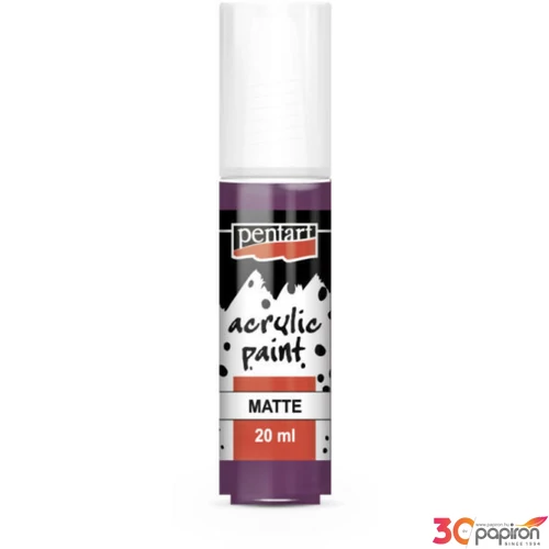 Akrilfesték matt 20ml Pentart lila 6419