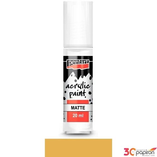Akrilfesték matt 20ml Pentart mandarin