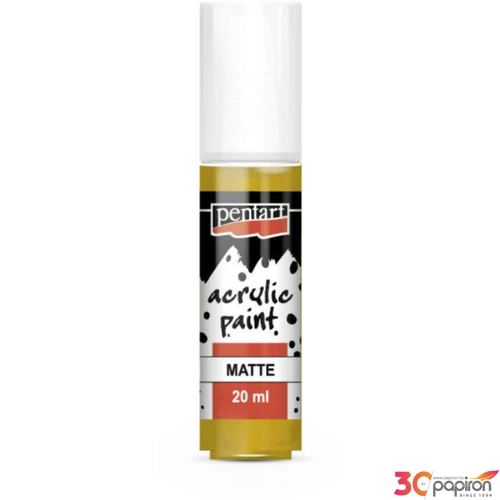 Akrilfesték matt 20ml Pentart okker 6436