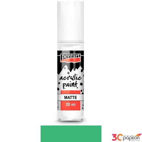 Akrilfesték matt 20ml Pentart papagájzöld