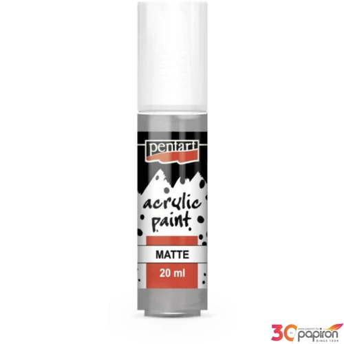 Akrilfesték matt 20ml Pentart szürke 7042