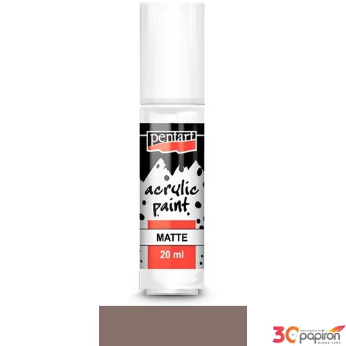 Akrilfesték matt 20ml Pentart vintage barna
