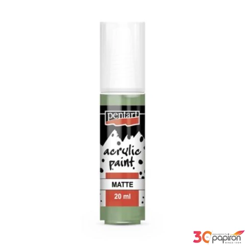 Akrilfesték matt 20ml Pentart vintage zöld 1031