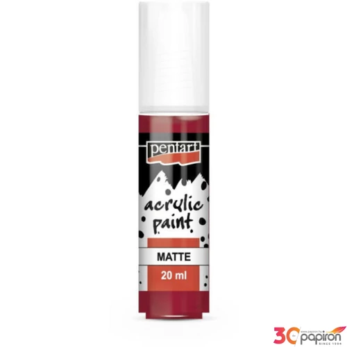 Akrilfesték matt 20ml Pentart vörösbor 6432