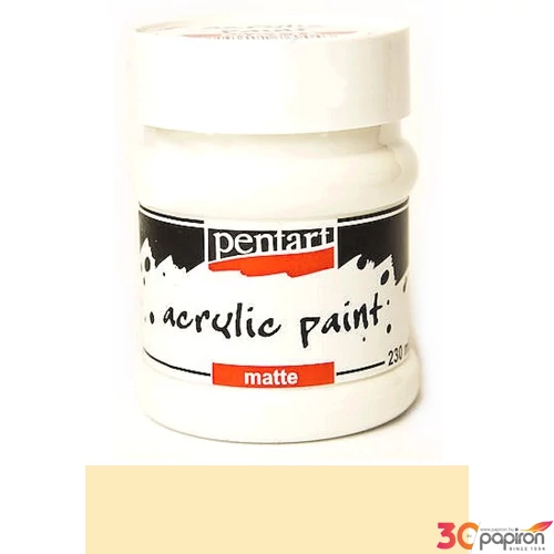 Akrilfesték matt 230ml Pentart bézs