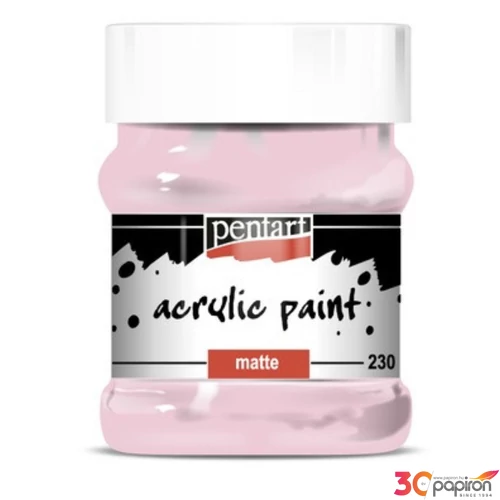 Akrilfesték matt 230ml Pentart country-rózsa 6946