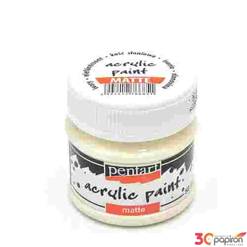 Akrilfesték matt 50ml Pentart elefántcsont 6685