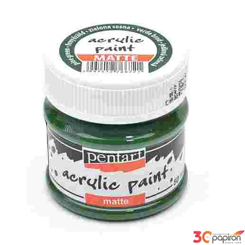 Akrilfesték matt 50ml Pentart fenyőzöld 2261 6672