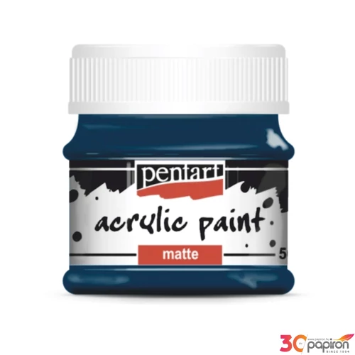 Akrilfesték matt 50ml Pentart indigókék 6757