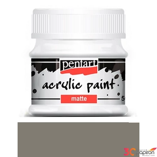Akrilfesték matt 50ml Pentart iszapszürke 7060